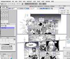 Tela de Manga Studio