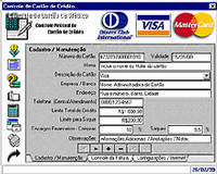 Tela de Controle de Cartão de Crédito v2.0